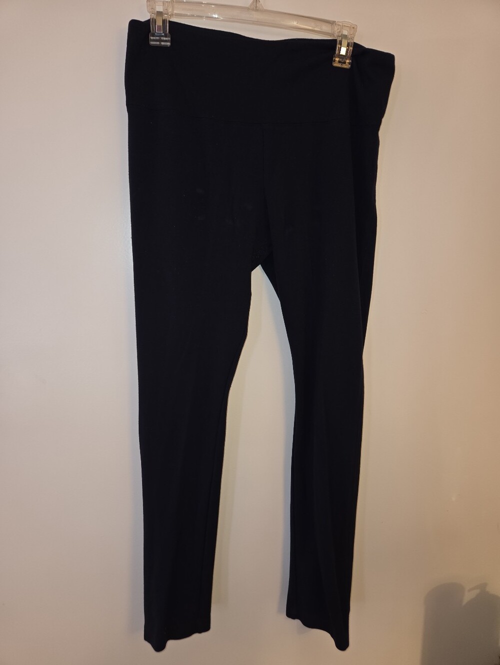 White House Black Market Women's Navy Blue High-Waist Stretch Leggings